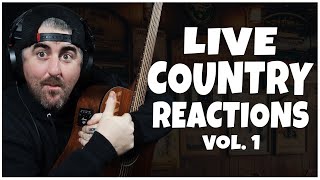 Live Country Reactions Vol. 1