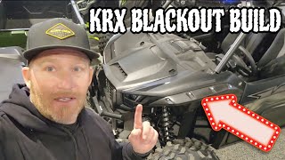 MASSIVE KRX 1000 BLACKOUT EDITION BUILD - You won't want to miss the finished product!