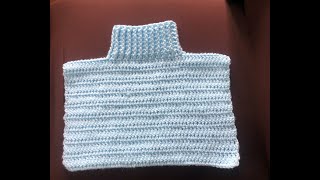 Tuto plastron au crochet