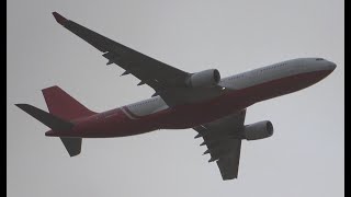 (4K) Maleth-Aero Airbus A330-203 9H-MFS On DB1106 Heading To (MAN) Manchester Airport On 19/11/2023