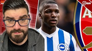 ARSENAL'S £60M BID FOR MOISES CAICEDO REJECTED BY BRIGHTON!