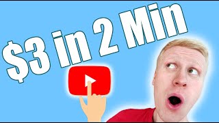 EARN $3 in 2 MINUTES Watching Videos (NEW OPPORTUNITY!)