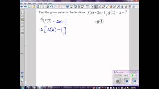 sec2.1 algebra II Determining function values part 2.wmv