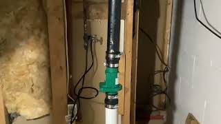 Bathtub drains in the sump pump