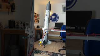 Tuning a rocket with a drone motor to determine the perfect stabilization characteristics #shorts