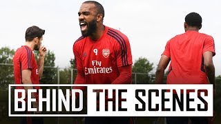 Arsenal continue pre-season training ahead of USA tour | Behind the scenes