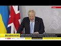 boris johnson ukraine will win war and be free