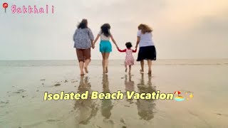 Bakkhali beach trip!🏖️ | Nearest Island from Kolkata | 2023 Vacation✨