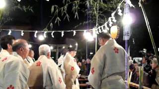 板橋区徳丸　北野神社　田遊び　鳥追い