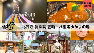 【Vlog】鎌倉殿の13人ゆかりの地~熱海・伊豆編 Part.2~| 北条義時館跡 | 豆塚神社 | 北條寺 | 真珠院 |