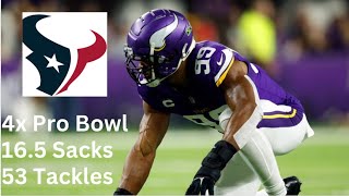 Danielle Hunter Highlights🔥 2023 Full Season Highlights