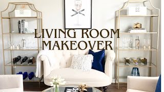 SMALL LIVING ROOM MAKEOVER