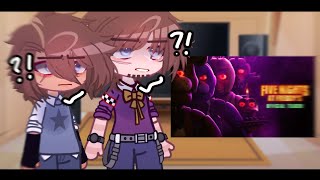 Past Afton Family Reacts to FNAF Movie Trailer | FNAF