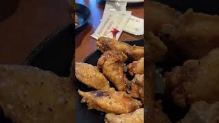 Appetizer before the big meal 🥘 #shorts #chicken #wings #delicious