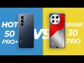 Budget Phone Showdown: Infinix Hot 50 Pro Plus vs Tecno Spark 30 Pro