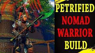 OUTWARD - Petrified Nomad Warrior Build (2h Melee / Bow)