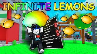 Using HACKS to Sell Lemons Script in Roblox..