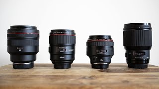 ULTIMATE 85mm Shootout! - Canon RF 85 F1.2L vs Canon 85 1.4L IS vs Canon 85 1.2L vs Sigma 85 1.4 ART