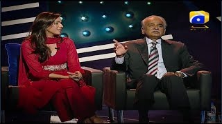 The Shareef Show - (Guest) Ghulam Mustafa Khar & Zainab Qayyum (Comedy show)