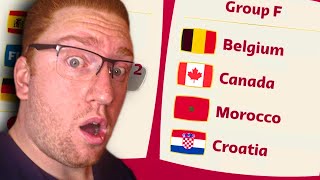 Reaction To A CRAZY World Cup Draw