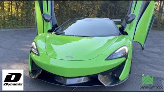 Mclaren 570s Armytrix Cat-Back Exhaust Install and Sound!!