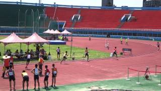 桃園市104年運動大會-國中男4x400公尺預賽第1梯-許冬