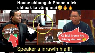 House chhûngah Pu Nguna'n Phone a lek chhuak ta vâng mai! Inhnialna a chhuak! Speaker a inrawlh hial