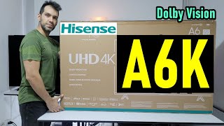 HISENSE A6K: UNBOXING Y REVIEW COMPLETA / Smart TV 4K con VRR y Dolby Vision