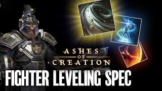 The Best Leveling Talents for the Fighter | Ashes of Creation Alpha 2!