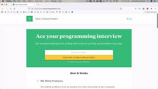 6. Daily Coding Problem - Ace your programming interview - Website of the day