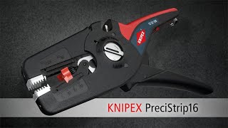 KNIPEX PreciStrip16 自调式剥线钳 (Art.-No. 12 52 195) CN