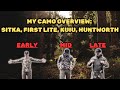 My Camo System/Review! Sitka, First Lite, Kuiu and HUNTWORTH...GREAT QUALITY!