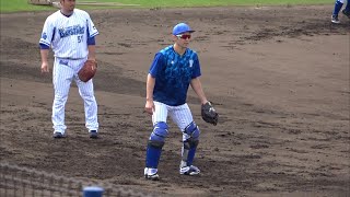 伊藤光 キャッチャーミットなのに捕球上手すぎ！ 2022 沖縄キャンプ 横浜DeNAベイスターズ