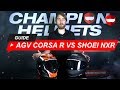 AGV Corsa R vs Shoei NXR - Road Test - ChampionHelmets.com