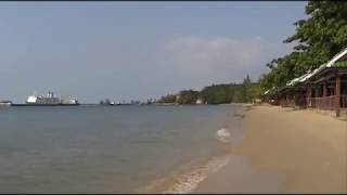 Paradise beach in Sihanoukville / Victory Beach.　カンボジアの旅☆シアヌークビル編