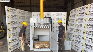 Press Machine, Paper Scrap Baling Press Machine, Carton Press Machine