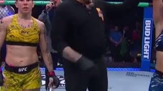 UFC 311 ailin Perez twerking after win