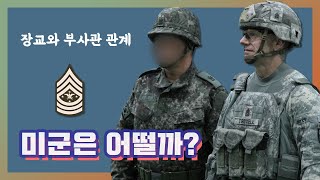 장교와 부사관 관계, 미군은 어떨까?