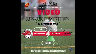 U15-U17 Feminines  Finale AS Ayguesvives - FC Lézignan