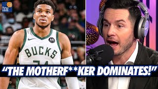 JJ Redick Goes OFF On Giannis Haters Poking Holes In His Game😤