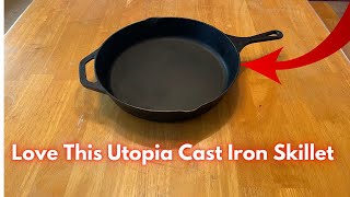 Utopia Kitchen Pre Seasoned #CastIron #Skillet #kitchen