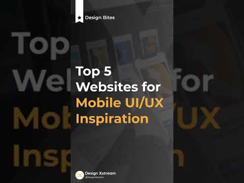 Top 5 websites for mobile UI/UX inspiration