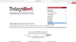 Using TodaysMeet for quick formative assessment