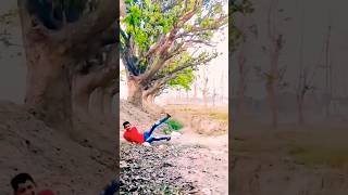 पैर फिसल गया high backflip😃😃😀😀😀😀 #shorts #youtubeshorts #stunt #flip