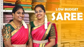 🌟🤩Low budget saree collection || nithitex elampillai || #saree #elampillai