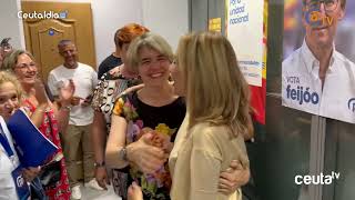Elecciones 23J: celebración de la victoria en la sede del PP Ceuta