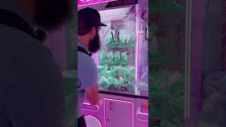 We visited a giant claw machine arcade in Toronto! #clawmachine #arcade #shorts