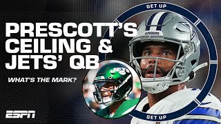 Dak Prescott's BENCHMARK with Dallas Cowboys + Do Jets need a starter or backup QB? | Get Up