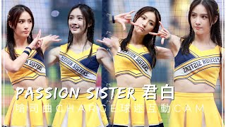 台湾プロ野球【中信兄弟】Pai君白(Passion Sister)開幕戰連霸黃潮｜嗆司曲Charge\u0026球迷互動Cam (直版)2023/04/01［4K60P]