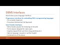 Database Languages